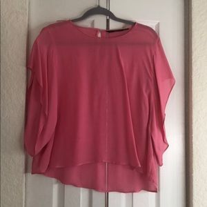Hot pink blouse
